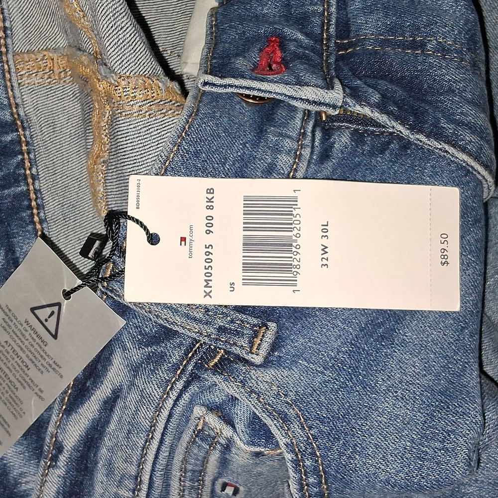 Tommy Hilfiger Straight  Fit Jeans Size-32x30  NWT - Picture 5 of 5
